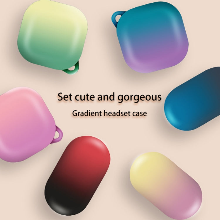 Gradient Headphone Cover For Samsung Buds Pro/Buds Live/Buds 2(Yellow Pink)