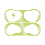 2 PCS Headphone Inner Cover Sticker Dustproof Protective Film For Airpods 3(Green)
