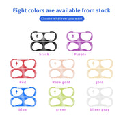 2 PCS Headphone Inner Cover Sticker Dustproof Protective Film For Airpods 3(Black)