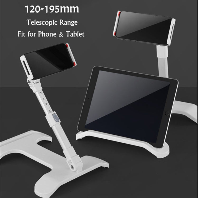 Mobile Phone Stand Bed Desktop Lap Tablet Stand Bedside Support Stand(Black)