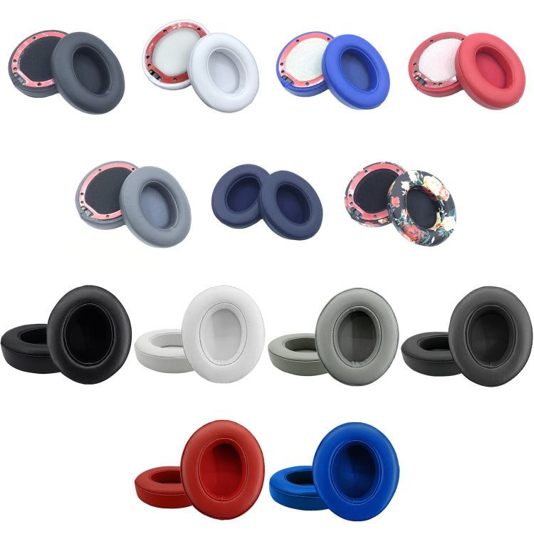 2 PCS Leather Soft Breathable Headphone Cover For Beats Studio 2/3, Color: White