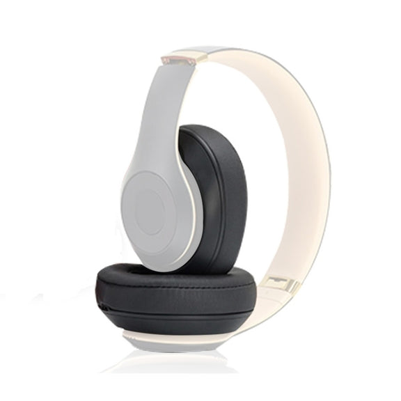 2 PCS Leather Soft Breathable Headphone Cover For Beats Studio 2/3, Color: White