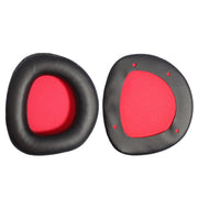 2 PCS Slow Rebound Sponge Headphone Cover Cushion For DAREU EH712/EH715(Black Red Net)