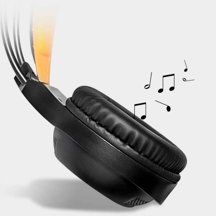 2 PCS Slow Rebound Sponge Headphone Cover Cushion For DAREU EH712/EH715(Black Orange Net)