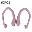 50PCS EG40 For Apple Airpods Pro Sports Wireless Bluetooth Earphone Silicone Non-slip Ear Hook(Pink) - Anti-lost & Holder by PMC TechLife | Online Shopping South Africa | PMC TechLife