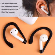 50PCS EG40 For Apple Airpods Pro Sports Wireless Bluetooth Earphone Silicone Non-slip Ear Hook(Black)
