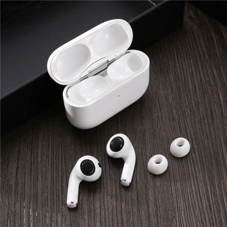 4 Sets / 12pcs In-Ear Headphones Silicone Earphone Earbud Case For AirPods Pro / Pro 2(Black)