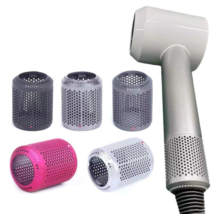 2 PCS Outer Cover Dust Filter for Dyson Hair Dryer HD01/HD03/HD08(Grey)