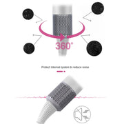 2 PCS Outer Cover Dust Filter for Dyson Hair Dryer HD01/HD03/HD08(Silver)