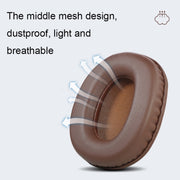 2 PCS Headset Sponge Earmuffs For SONY MDR-7506 / V6 / 900ST, Color: Black Net