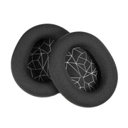 2 PCS Headset Sponge Earmuffs For SONY MDR-7506 / V6 / 900ST, Color: Black White Net