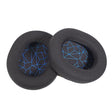 2 PCS Headset Sponge Earmuffs For SONY MDR-7506 / V6 / 900ST, Color: Black Blue Net - Earmuff & Pad by PMC TechLife | Online Shopping South Africa | PMC TechLife