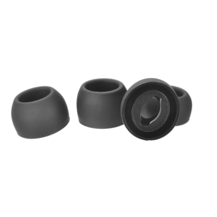 6 PCS Silicone Earplugs For TWS Samsung Galaxy Buds Pro(Small Black)