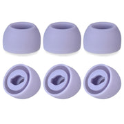 6 PCS Silicone Earplugs For TWS Samsung Galaxy Buds Pro( Large Purple)