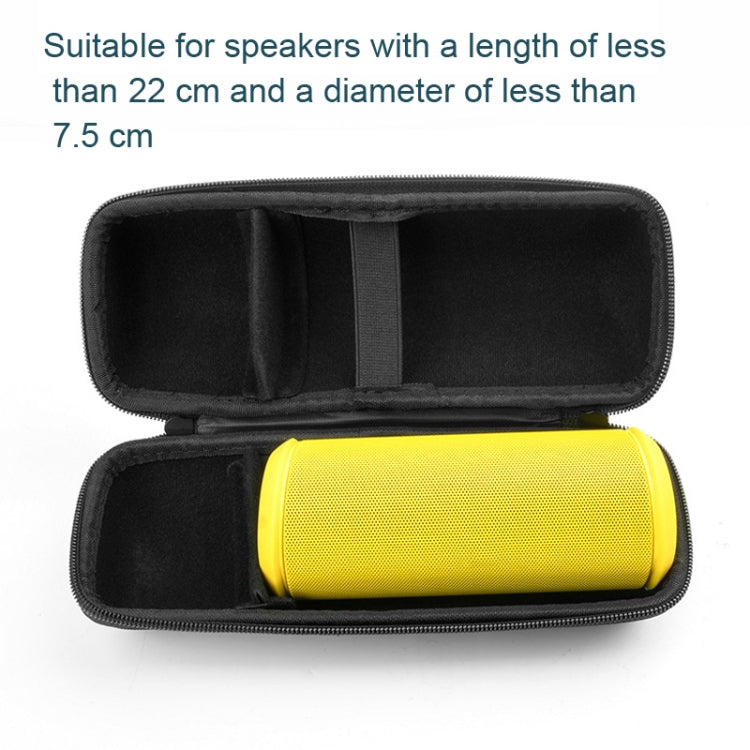 Bluetooth Speaker Shoulder Bag For JBL Flip 4/5/6(Black)