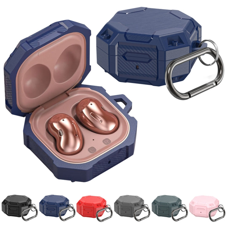 TPU Bluetooth Earphone Case For Samsung Galaxy Buds Live/Buds Pro(Sapphire)