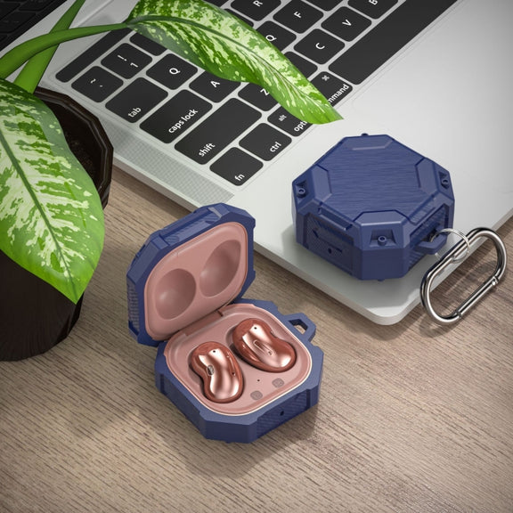 TPU Bluetooth Earphone Case For Samsung Galaxy Buds Live/Buds Pro(Sapphire)