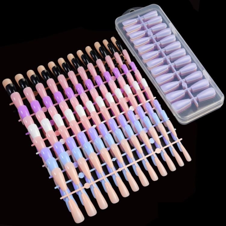 240 PCS Color Jelly Nail Patch Finished Nail Art
