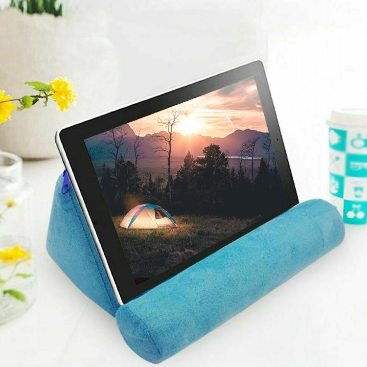 Pillow Phone Tablet Bracket Lazy Bracket Car Cushion Tablet Bracket(Royal Blue)