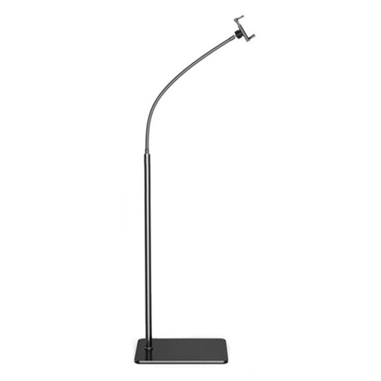 135cm Mobile Phone Tablet Live Broadcast Bedside Lifting Bracket Floor Model (Black)