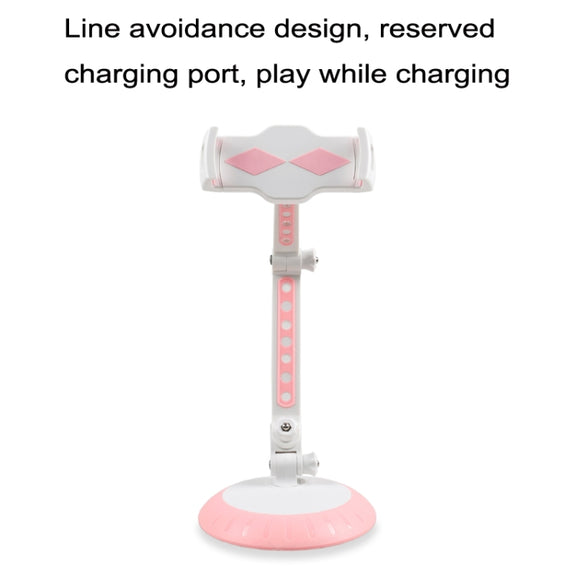 CJ-010 Rotating Desktop Tablet Bracket Foldable Online Learning Support Bracket(Green White)