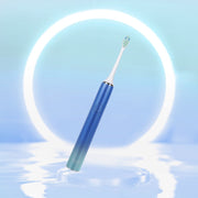 Boorui BR-X7 Smart USB Electric Adults Toothbrush Gradient Oral Hygiene Ultrasonic Toothbrush(Blue)
