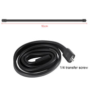 DiHao Bending Adjustment Hose Mobile Phone Live Broadcast Support(Hose+Double Hole Phone Clip)