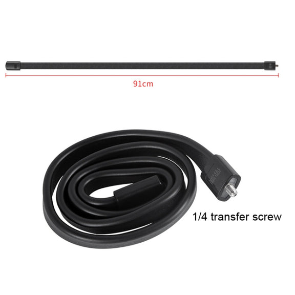 DiHao Bending Adjustment Hose Mobile Phone Live Broadcast Support(Hose+Double Hole Phone Clip)