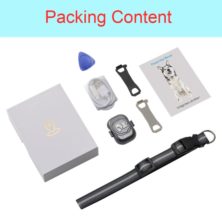 G16 Pets GPS Tracker IP67 Water-resistant Smart Collar Anti-lost Tracking for Dog Cat