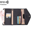 1655 RFID Anti-magnetic Anti-theft Passport Bag Document Bag Card Bag(Black) - free shipping - PMC TechLife - Order now!