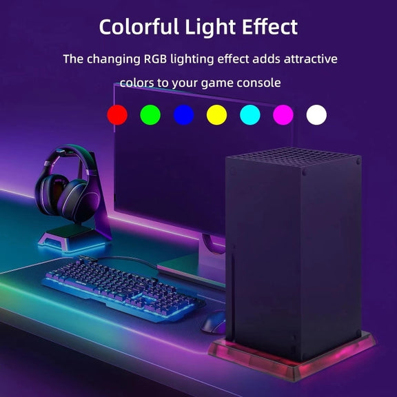 Game Console Symphony Cooling Base For Microsoft Xbox Series X/S(RGB Cooling Base)
