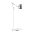 155cm Live Broadcast Bedside Cantilever Floor Bracket Phone Tablet Clip (White) - Lazy Bracket by PMC TechLife | Online Shopping South Africa | PMC TechLife
