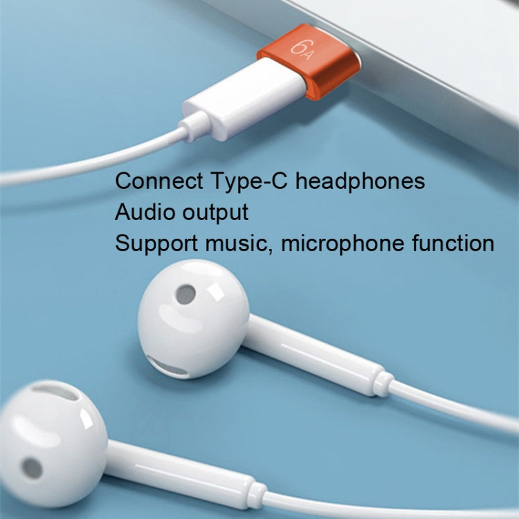 10 PCS HOWJIM HJ003 Type-C To USB3.0 Adapter Support Charging & Data Cable Transfer(Silver)