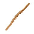 Eight-beaded Beech Wood Massage Stick Meridian Dredging Rolling Stick 53cm - free shipping - PMC TechLife - Order now!
