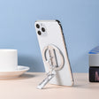 MagSafe Aluminum Alloy Magnetic Phone Holder(Silver) - Desktop Holder by PMC TechLife | Online Shopping South Africa | PMC TechLife