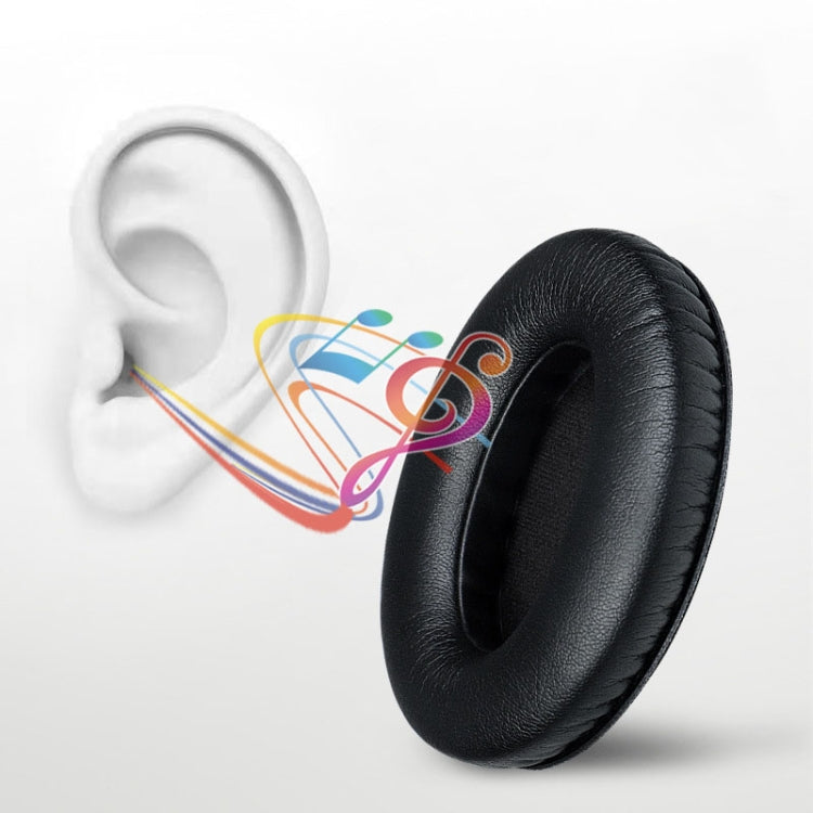 2 PCS Breathable Foam Headphone Sleeves Earmuffs For Sennheiser HD200 Pro, Spec: Protein