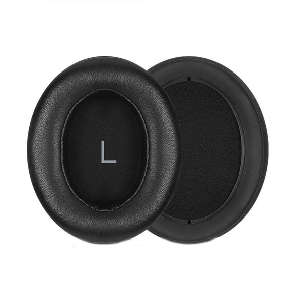 2 PCS Breathable Foam Headphone Earmuffs with Buckle For Sennheiser Momentum 3, Spec: Black Lambskin