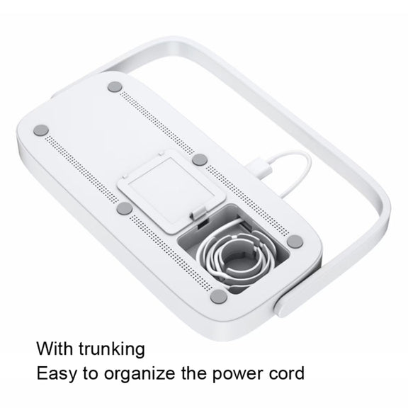 UD10 Mobile Phone Wireless Charger With Small Night Light, For iPhone&iWatch&AirPods(White)