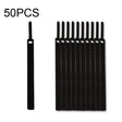 50 PCS Needle Shape Self-adhesive Data Cable Organizer Colorful Bundles 15 x 300mm(Black) - Cable Organizer by PMC TechLife | Online Shopping South Africa | PMC TechLife | Buy Now Pay Later Mobicred