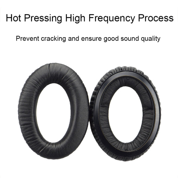 2 PCS Headset Earmuffs Sponge Case For Sennheiser PXC450/PXC350/PC350, Spec: Frosted Leather