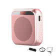 S17 Mini Portable Tour Guide Teaching Loudspeaker with Screen Display(Rose Gold) - Loudspeaker by PMC TechLife | Online Shopping South Africa | PMC TechLife | Buy Now Pay Later Mobicred