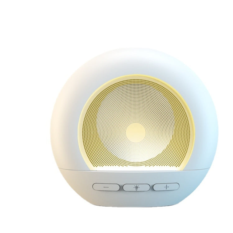 DW06 RGB Night Light BT Small Speaker Mini Subwoofer(White)