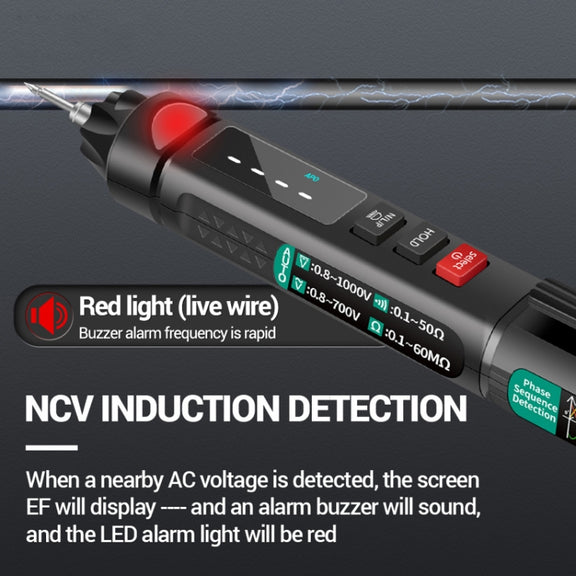 ANENG Multifunction Intelligent Measurement High Precision Multimeter, Model: A3008 With Accessories