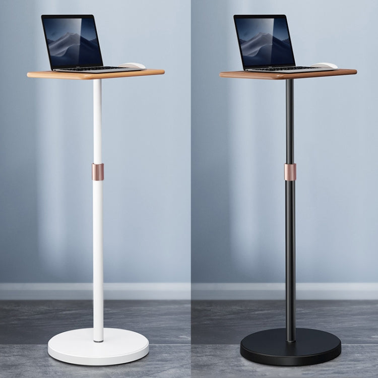SSKY L42 Laptop Stand Landing Workbench Computer Height Frame, Color: Walnut