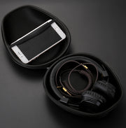 Universal Headphone Organizer Headphone Storage Bag Without Carabiner,Color: Gray