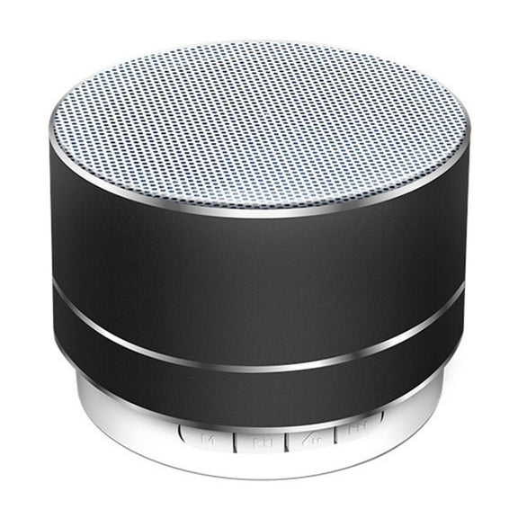 A10 Mini Metal Wireless Bluetooth Speaker(Black)