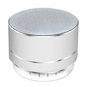 A10 Mini Metal Wireless Bluetooth Speaker(Silver)