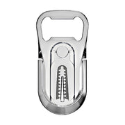 Multifunction Car Air Vent Phone Holder Finger Ring Phone Bracket Bottle Opener(Silver)