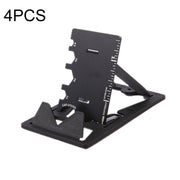 4 PCS Multifunction Folding Mobile Phone Bracket Mini EDC Tool Card Bottle Opener(Opp Package)