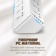 LDNIO SC10610 30W 10+6 Ports Multifunctional Travel Home Office Fast Charging Socket, Spec: EU Plug